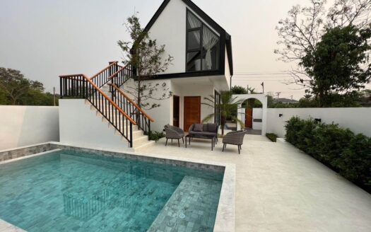 Nordic Pool Villa House for Sale in San Phak